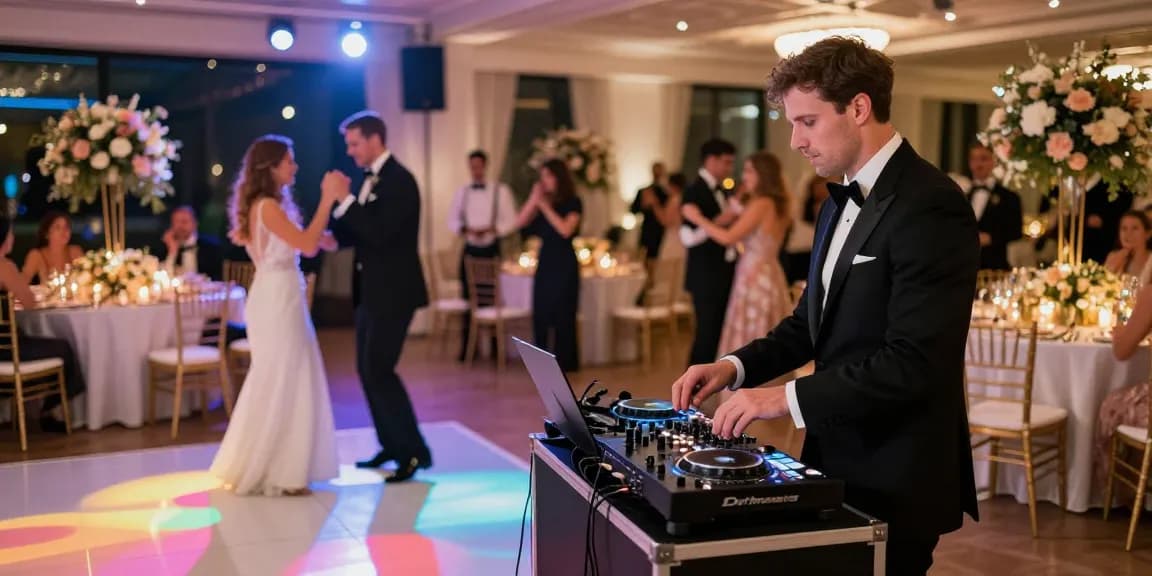Hochzeit DJ Berlin sorgt für unvergessliche Feiern mit festlicher Atmosphäre und einzigartigem Lichtspiel