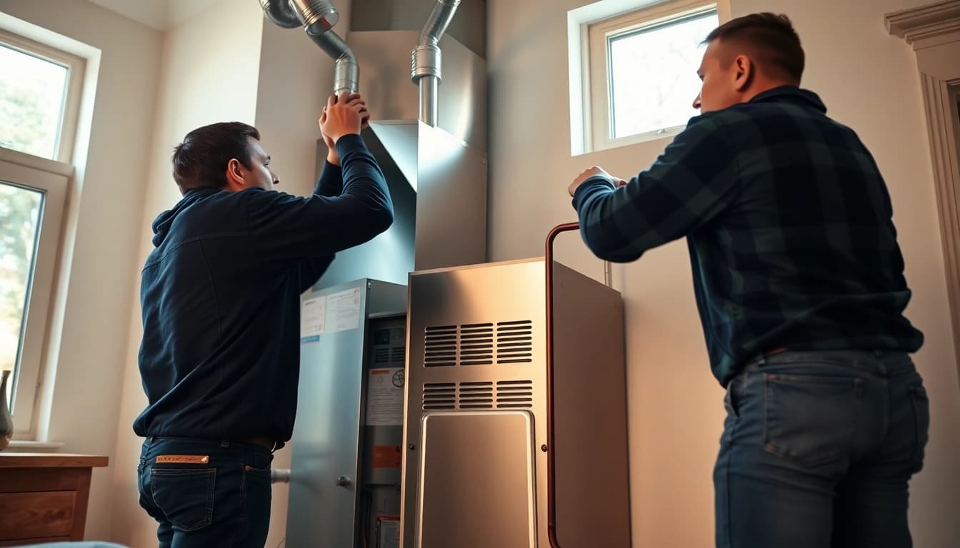 Efficient furnace installation st. paul by skilled technicians ensuring maximum comfort.