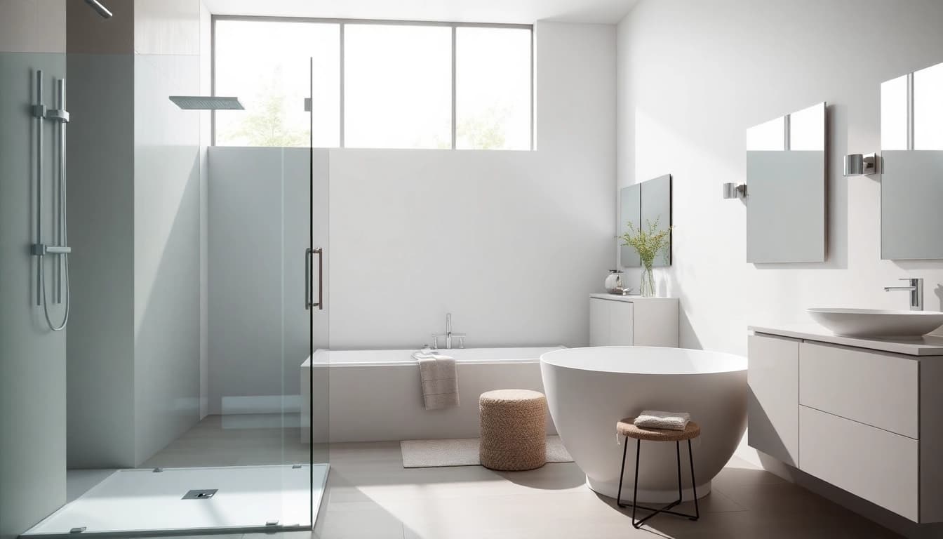 Entdecken Sie elegante Produkte von sonni sanitär GmbH in einer modernen Badezimmerumgebung.