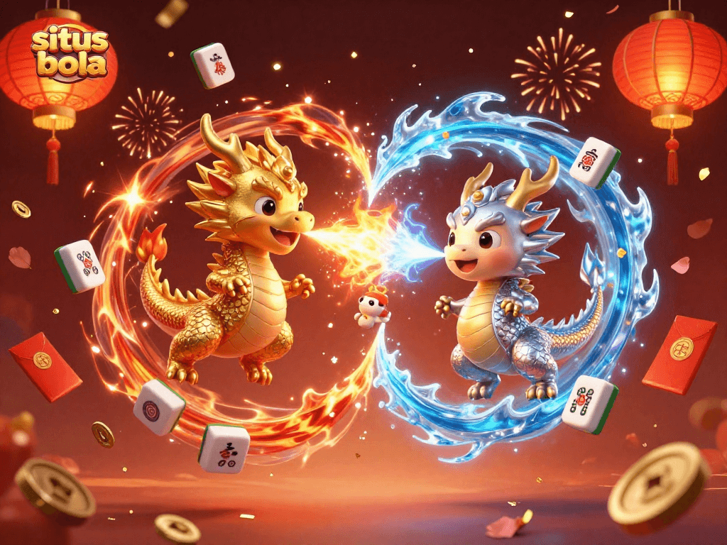Engage in thrilling situs bola action with dragon duels and dynamic casino elements.