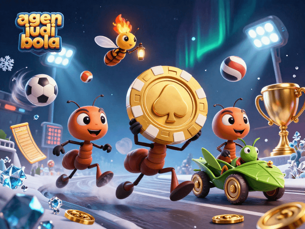 Experience thrilling sports betting adventures at agen judi bola with a fun 3D cartoon heist.