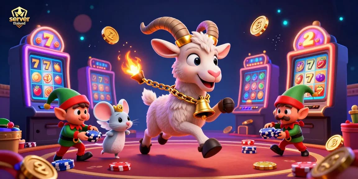 Join the action at server thailand's casino with Krampus and festive chaos!