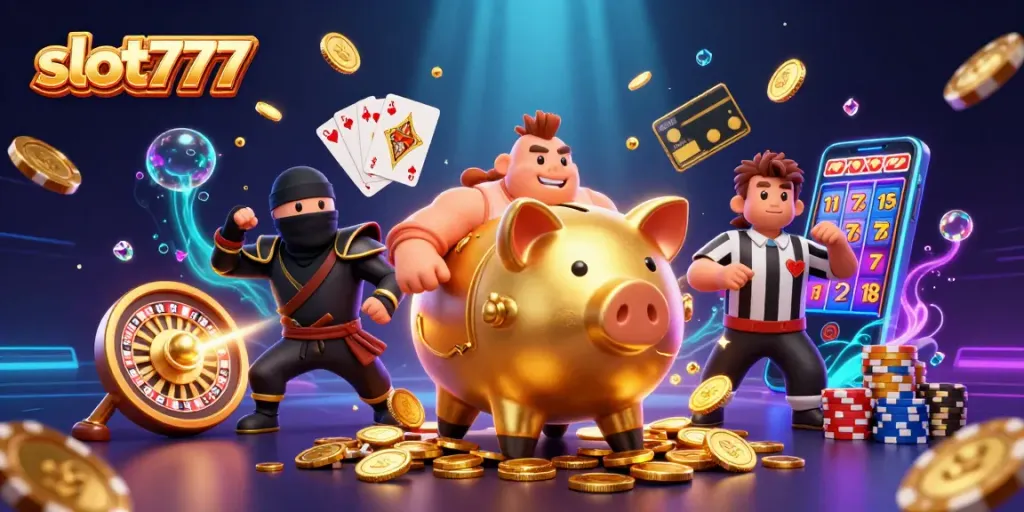 Slot777 memberikan pengalaman bermain slot yang menarik dengan banyak simbol dan kemenangan menunggu.