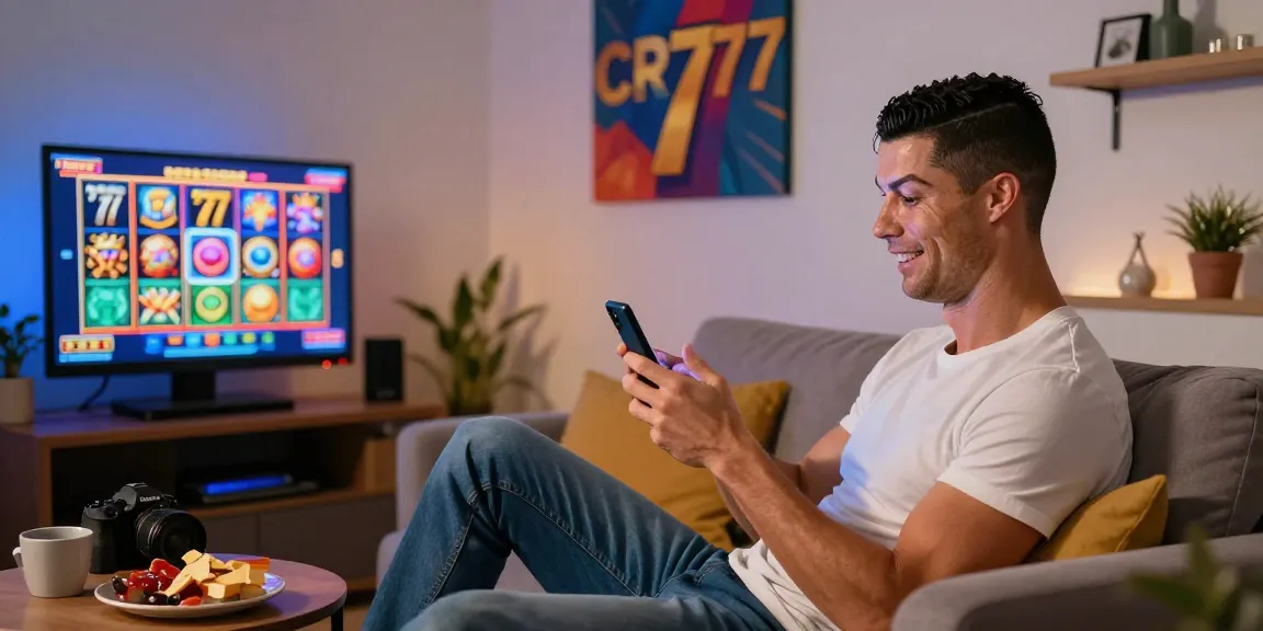 Pengguna menikmati permainan slot CR777 di perangkat mobile dengan suasana nyaman dan santai.