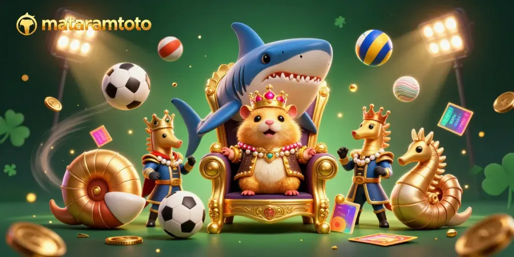 Experience thrilling gameplay at mataramtoto with vibrant scenes of sports and winning opportunities.