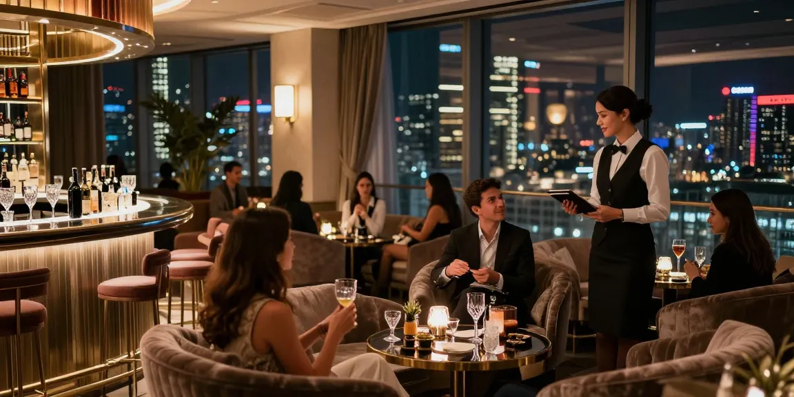 Guests enjoying upscale entertainment experience at 강남 쩜오 좋아요 venue with elegant decor and sophisticated ambiance.