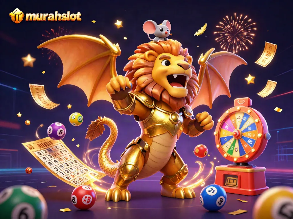 Permainan murahslot dengan jackpot maksimal dan bola lotere berwarna-warni yang membuat kegembiraan