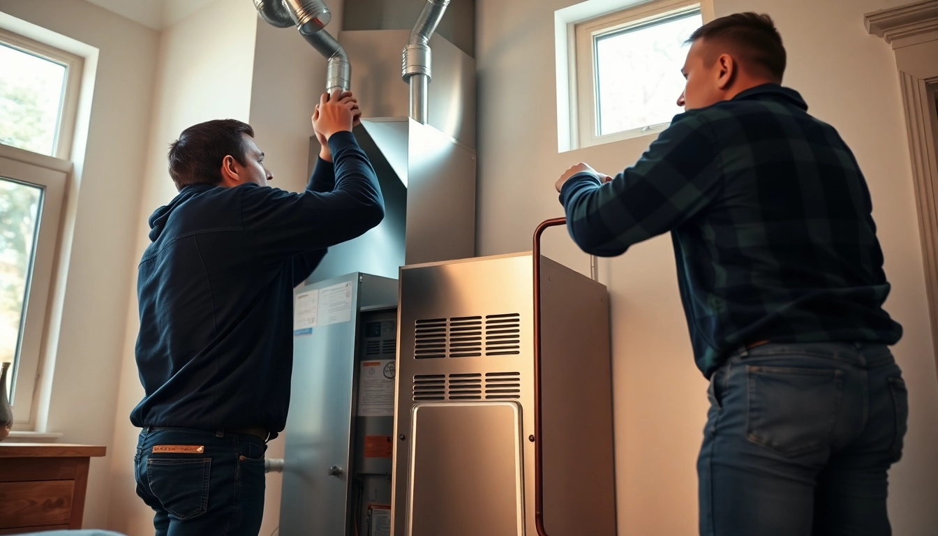 Efficient furnace installation st. paul by skilled technicians ensuring maximum comfort.