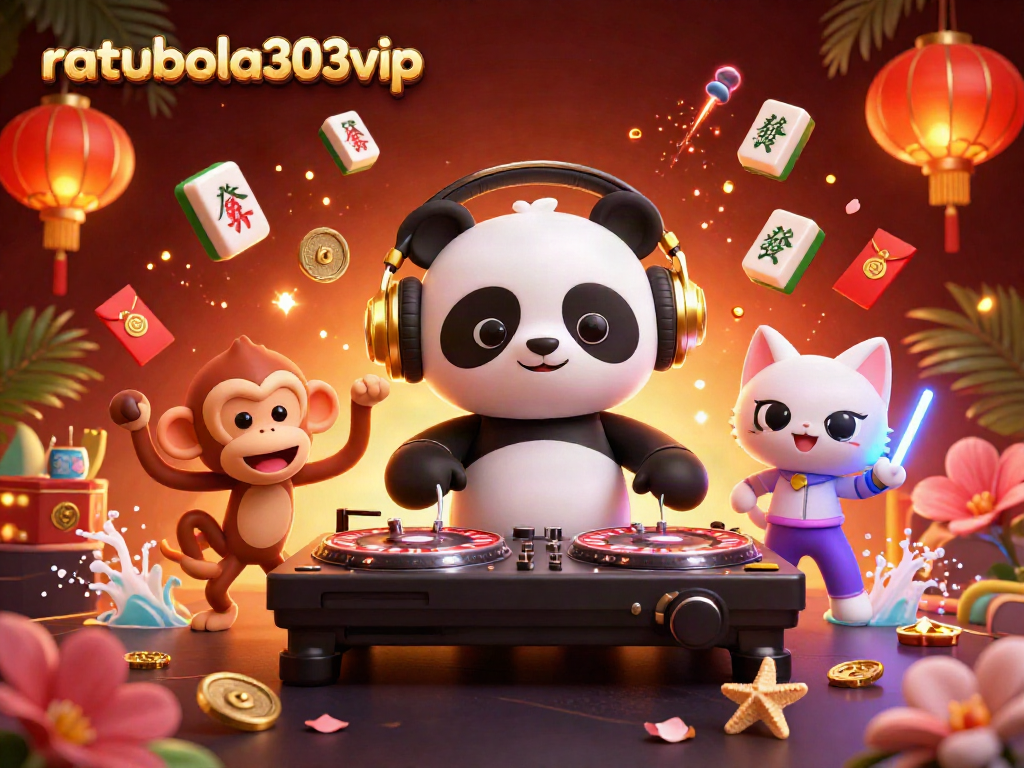 Menangkan permainan di ratubola303vip dengan DJ panda dan karakter menarik lainnya.