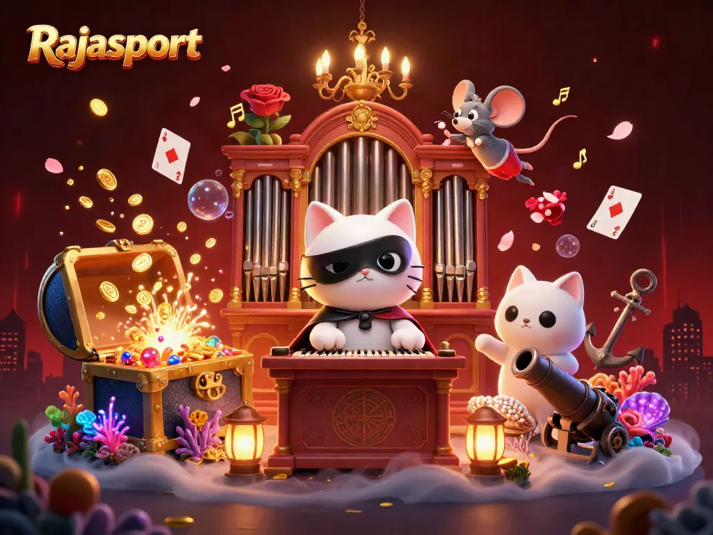 Rajasport menghadirkan suasana perjudian menarik dengan karakter 3D di kasino