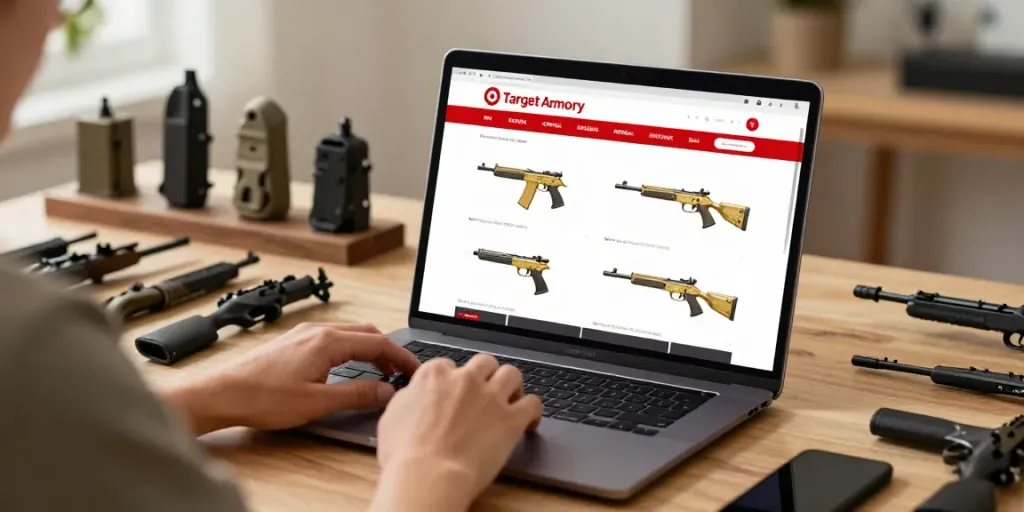 Explore Target Armory's online shopping for premium firearms and exclusive deals.