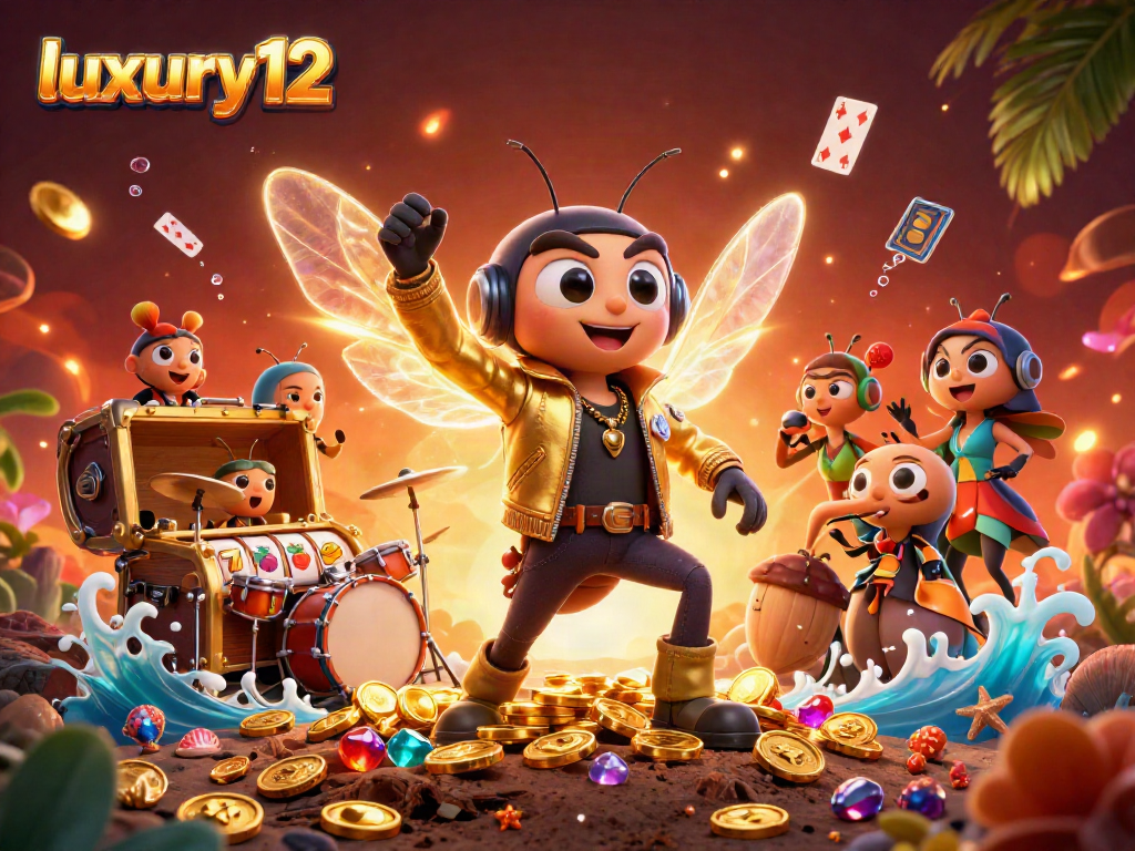 luxury12 peluang menang besar di kasino dengan permainan slot yang menarik dan karakter unik