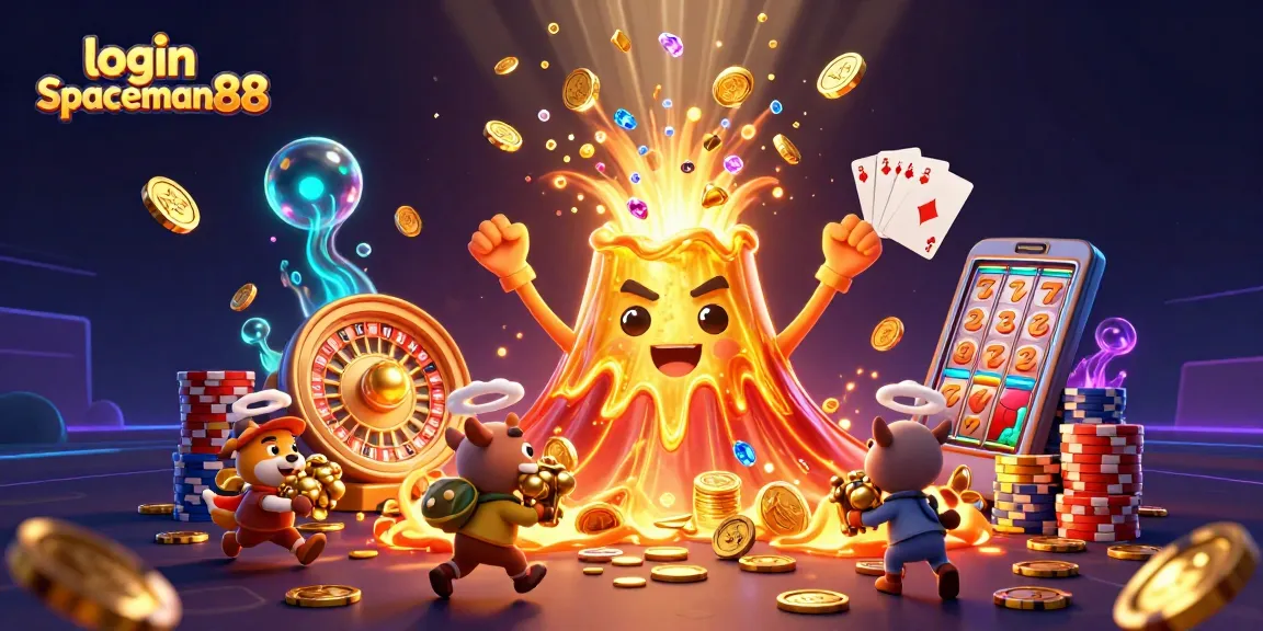 Spin and win big with login spaceman88 showcasing thrilling jackpots and treasure-filled adventures.