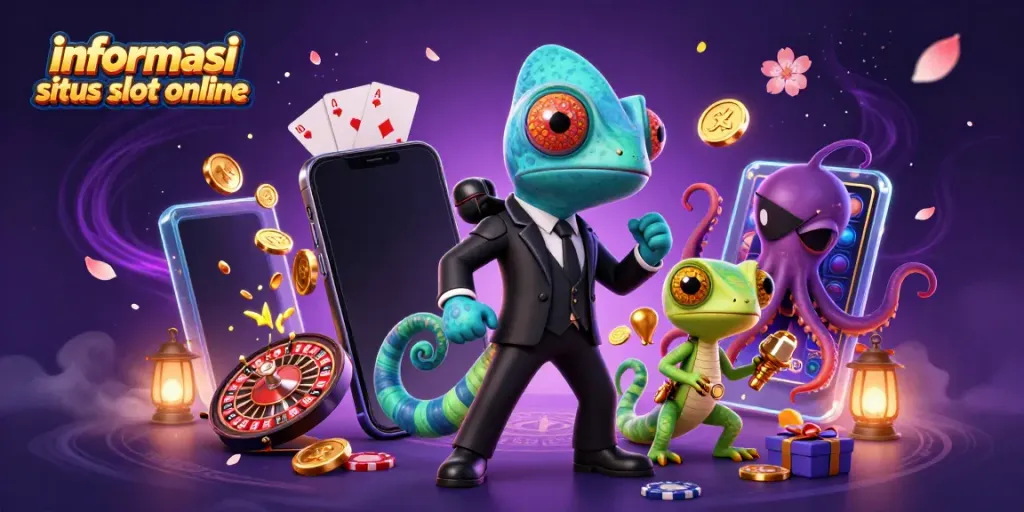 Menangkan informasi situs slot online dengan karakter kasino 3D yang dinamis dan grafik permainan yang menarik.