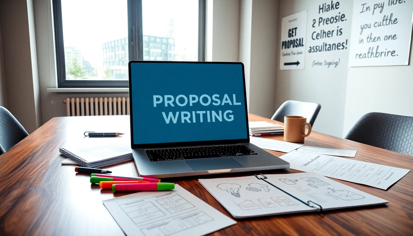 Creating impactful Proposal Writing and Management in a professional workspace setting.