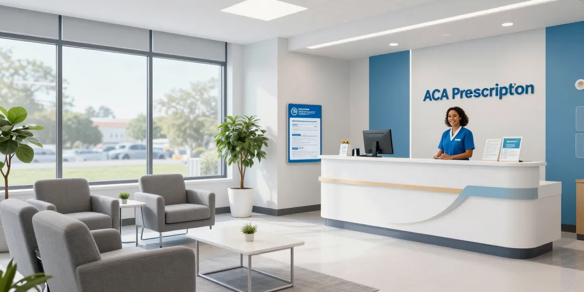 Understanding ACA prescription drug formularies in a welcoming healthcare clinic environment focused on patient care and personalized services.