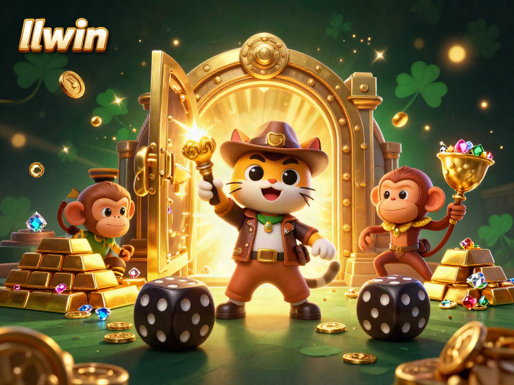 Win big with llwin through golden artifacts and treasures at a lively casino.