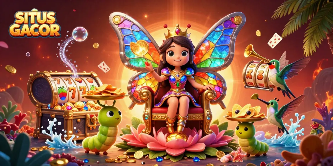 Engage with SITUS GACOR and enjoy winning opportunities in a vibrant, 3D casino scene.