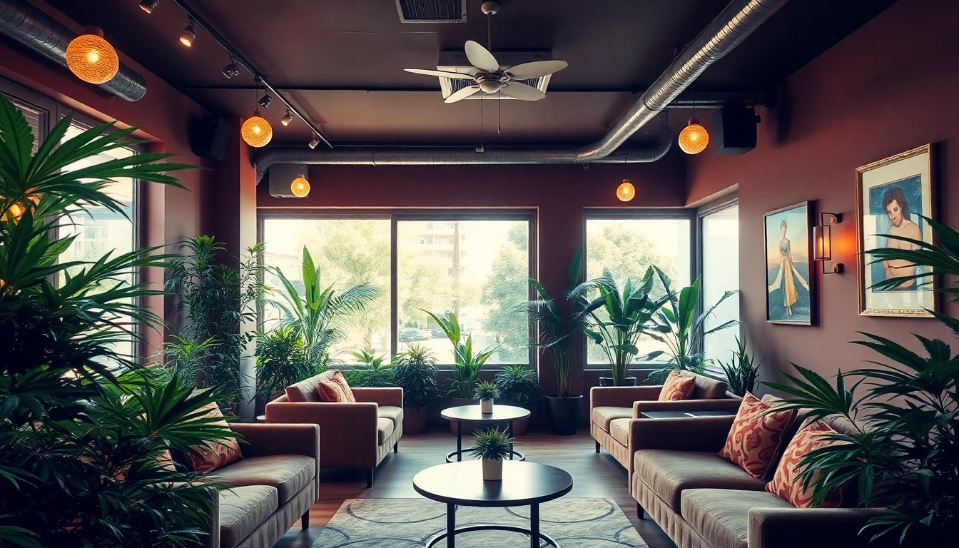 Découvrez les Meilleurs Clubs Cannabis Madrid avec un intérieur accueillant et relaxant.