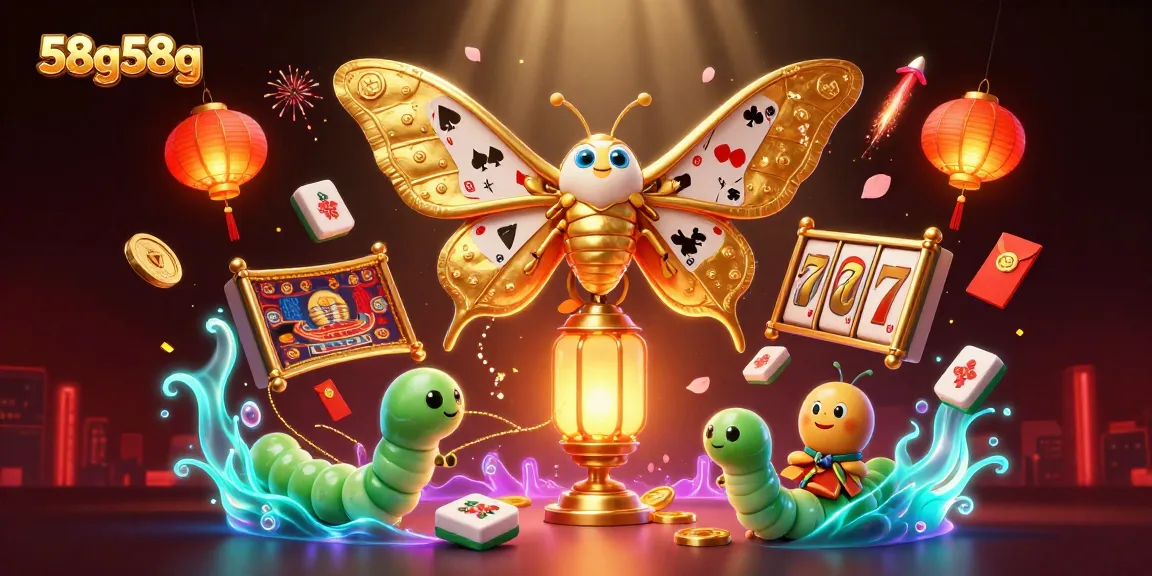 Experience the thrill of 58g58g casino with dynamic scenes of lucky symbols and vibrant visuals.