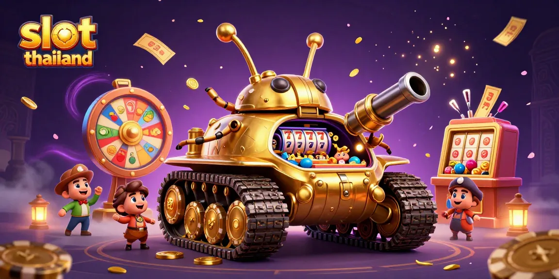 Menangkan slot thailand dengan kegembiraan miniatur kasino dalam tank emas besar!