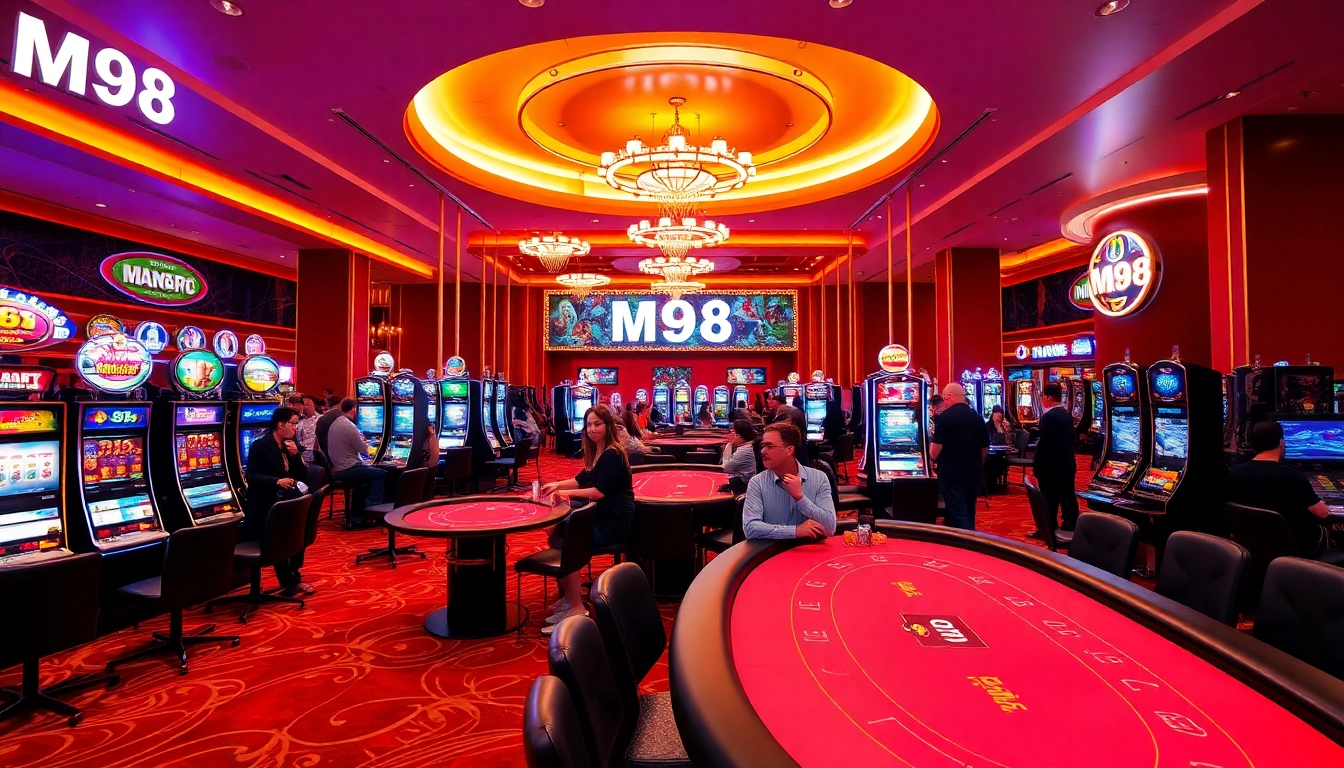 โชว์ประสบการณ์การเล่นเกม M98 ที่คาสิโนทันสมัยและตื่นเต้น