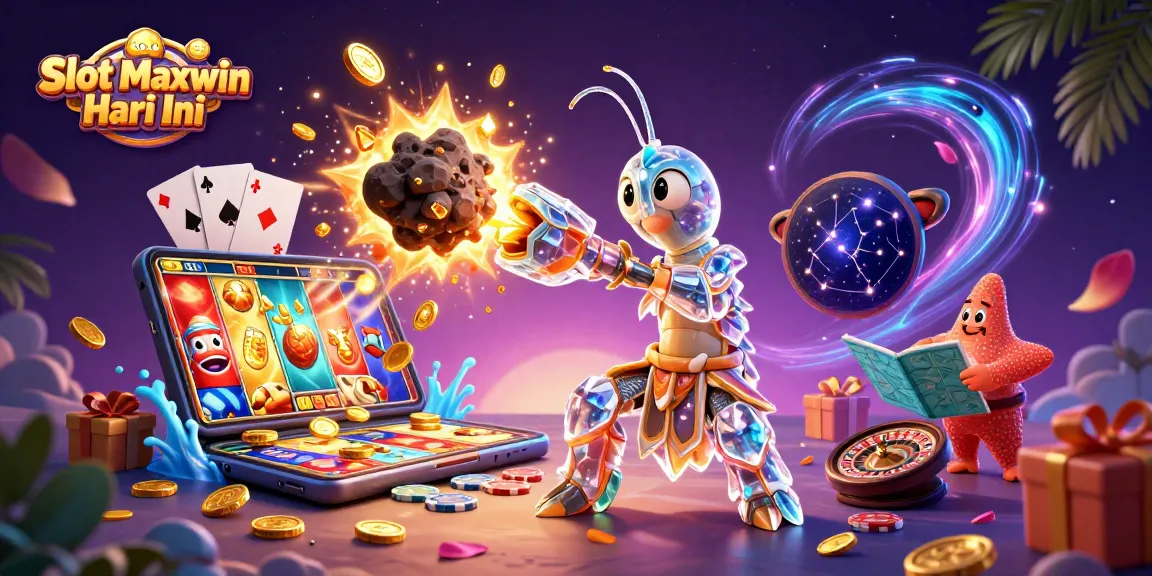 Slot Maxwin Hari Ini menampilkan samurai mantis udang di dunia permainan slot yang penuh gemerlap.