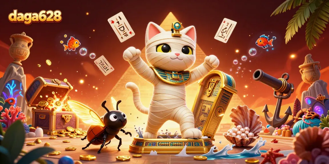 Experience thrilling cockfighting action at daga628 with a dynamic Egyptian-themed showdown featuring ancient artifacts.