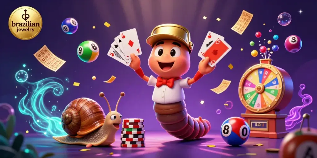 Experience the excitement of brazilian jewelry with vibrant gaming elements and captivating animations.
