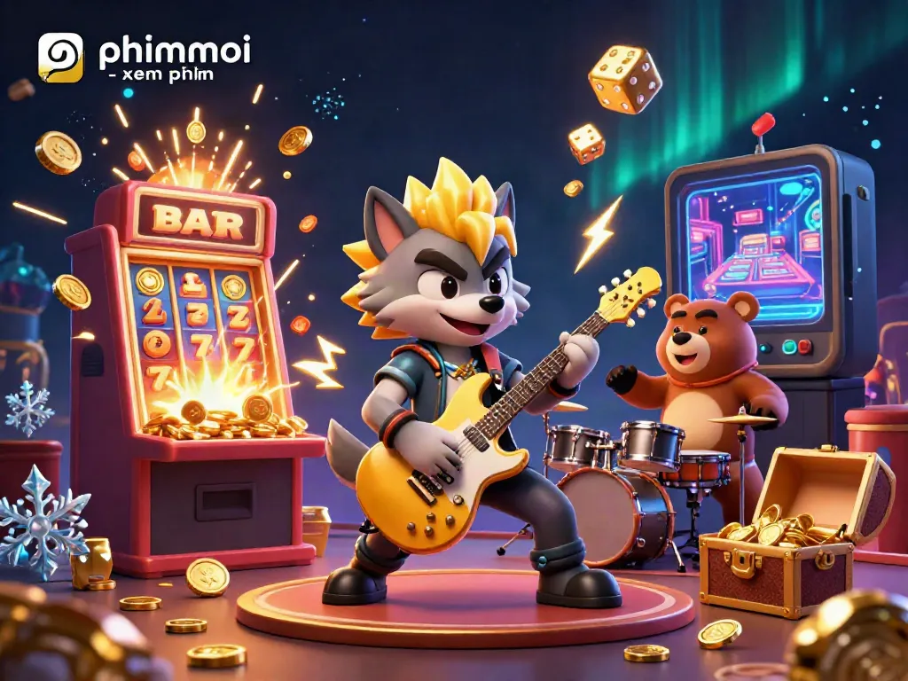 Experience the thrill of phimmoi - xem phim with captivating online casino graphics filled with excitement.