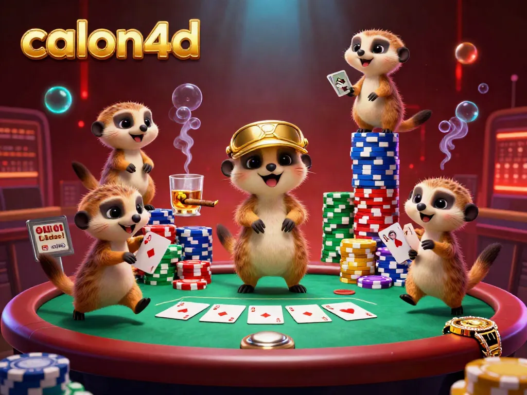 Permainan seru calon4d dengan dealer profesional dalam kasino online, menunjukkan aksinya!