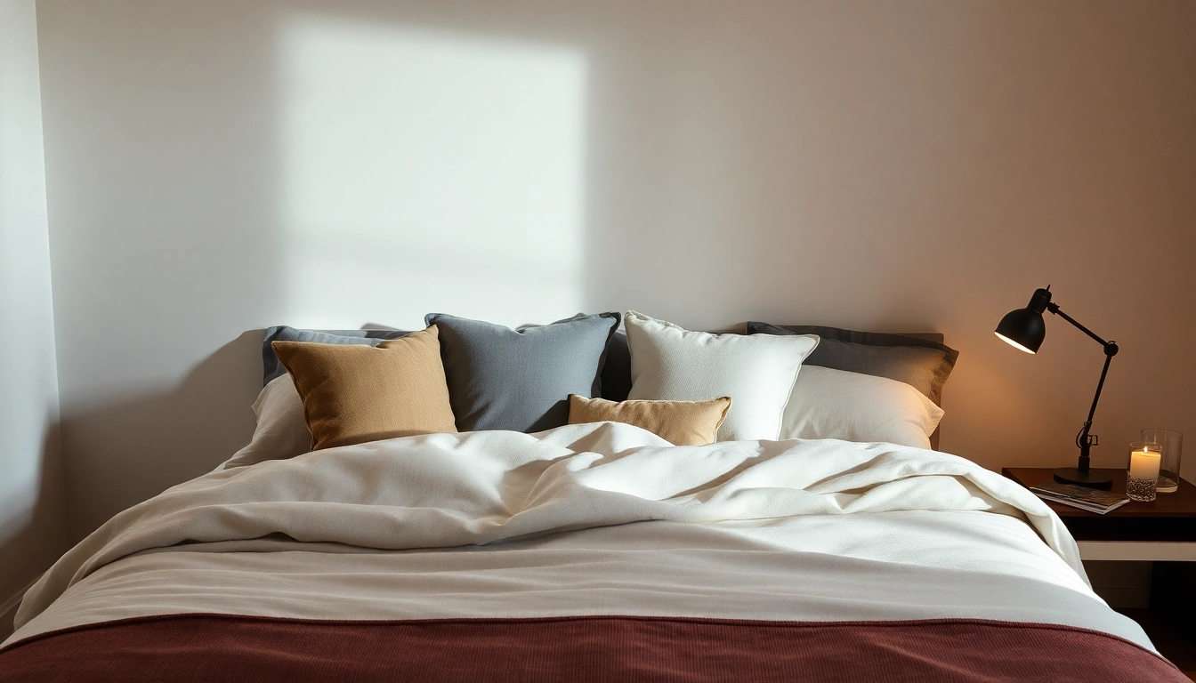 I cuscini letto in primo piano offrono comfort e stile, ideale per un sonno rigenerante ogni notte.