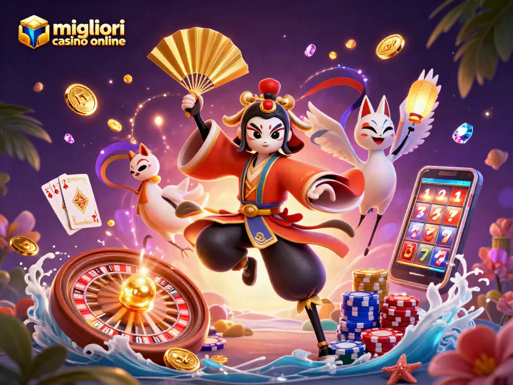 Scopri i migliori casino online mentre esplodono monete dorate e gemme nel panorama dinamico del gioco.