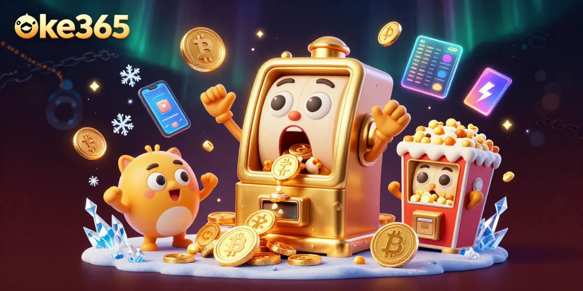 Celebrate wins with oke365 as golden slots hit jackpots and crypto coins light up the game!