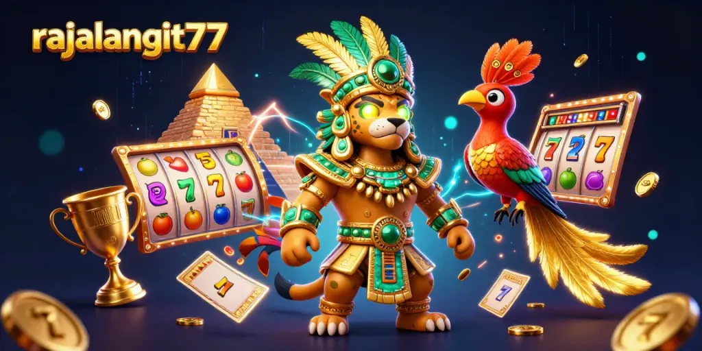 Rasakan keseruan bermain slot di rajalangit77 dengan karakter mistis dan simbol keberuntungan.
