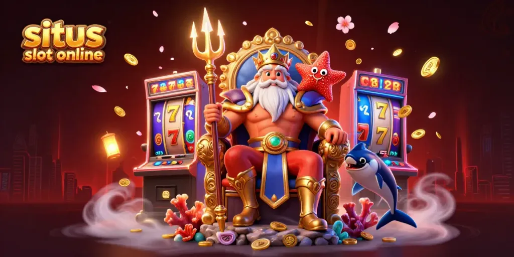Putar dan menangkan di situs slot online dengan mesin slot warna-warni dan simbol keberuntungan.
