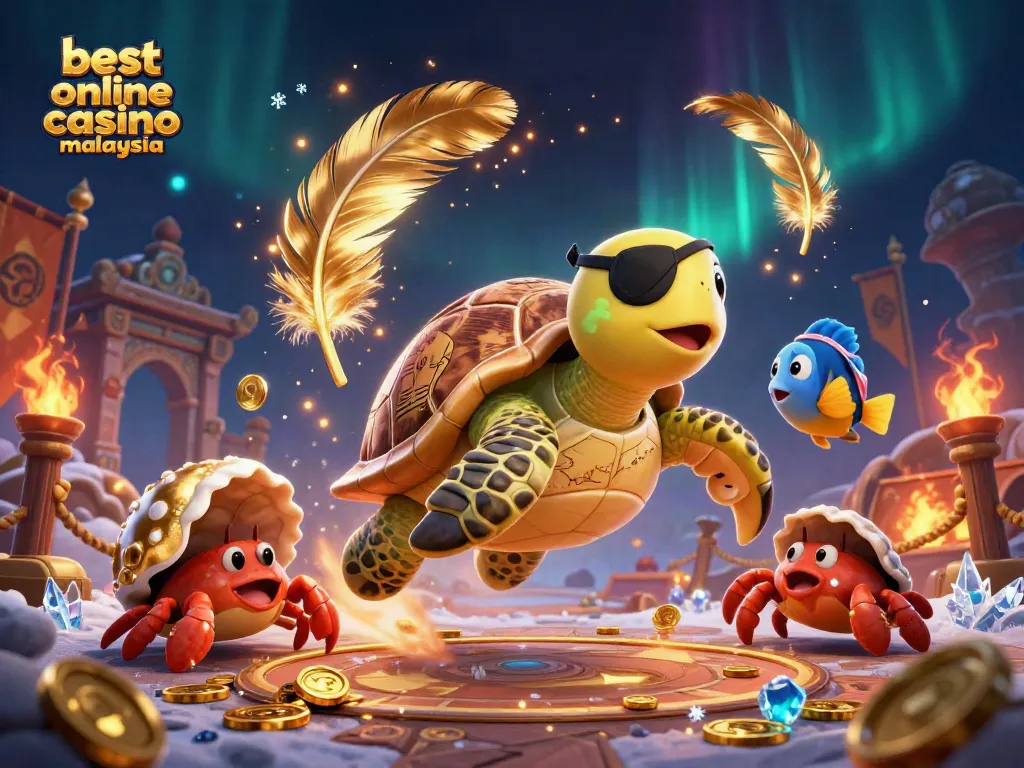 Engage in the best online casino Malaysia gaming experience with vibrant characters and themes.