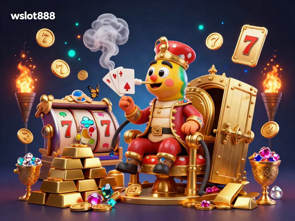 wslot888 menyajikan suasana slot mewah dengan karakter yang menambah keajaiban permainan.