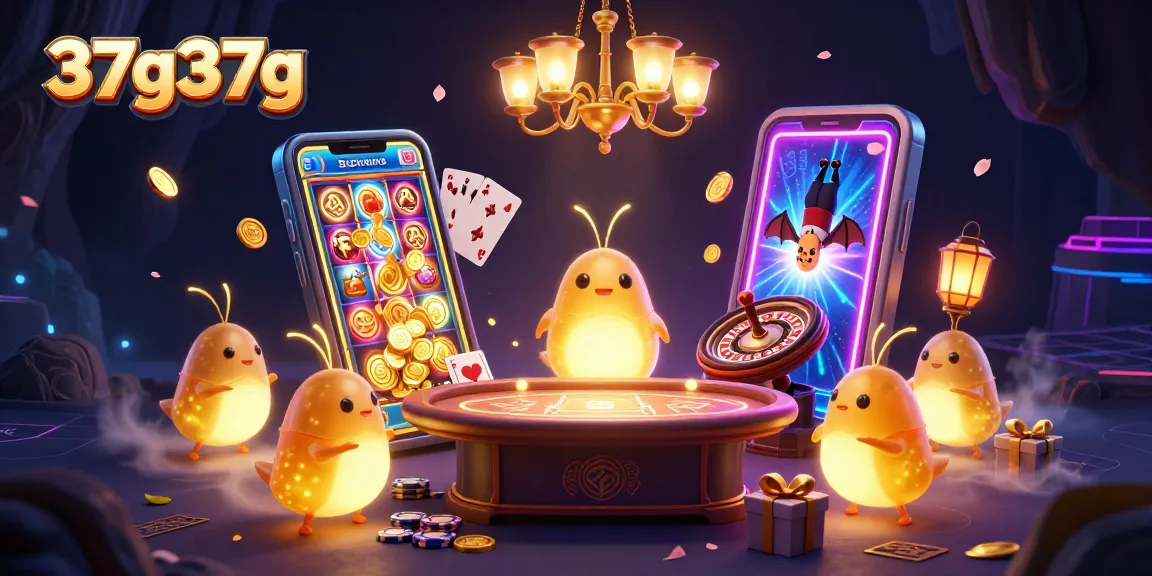 Experimente a emoção de ganhar em 37g37g com luzes vibrantes de cassino e jogos de slot interativos.