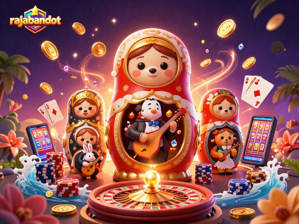 Raih kemenangan slot rajabandot dengan simbol keberuntungan dan dealer kasino profesional.