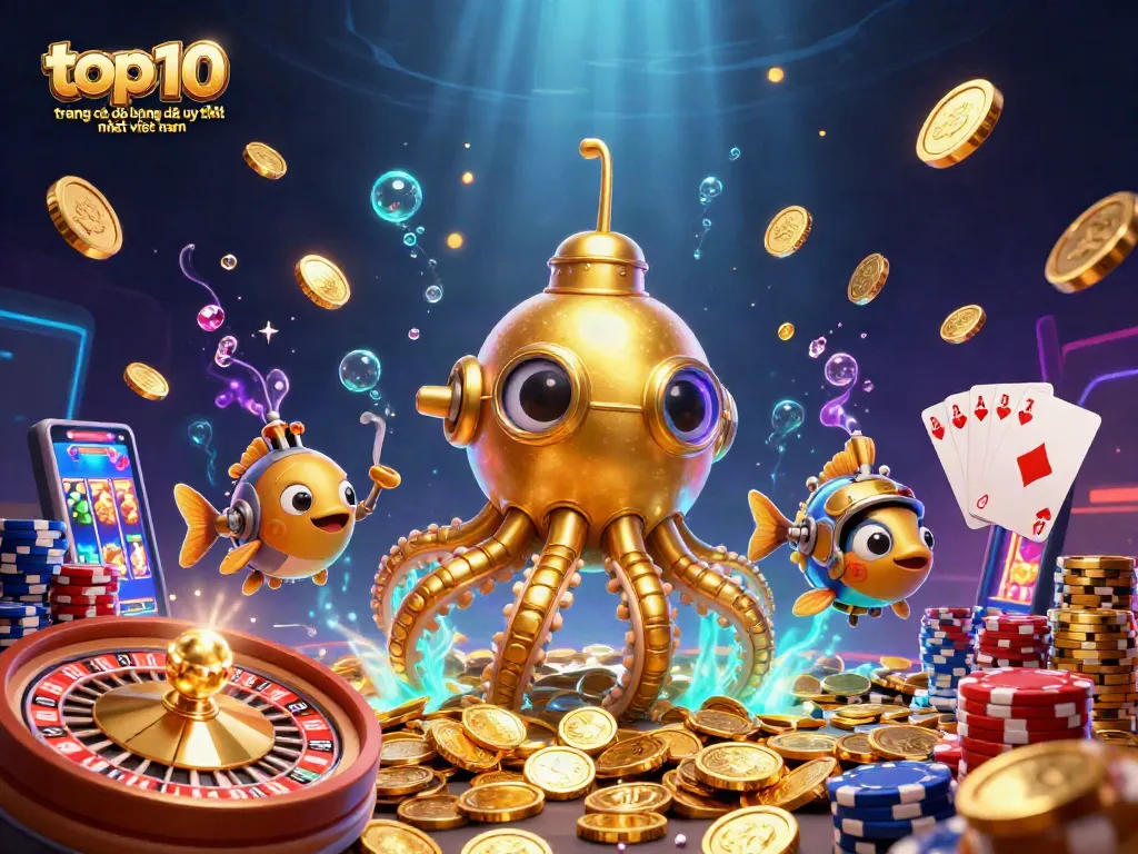 Khám phá top 10 trang cá độ bóng đá uy tín nhất Việt Nam qua hình ảnh sống động với những đồng xu vàng.