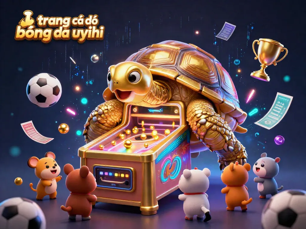 Khám phá trang cá độ bóng đá uy tín với hình ảnh độc đáo về những chú rùa vàng và các biểu tượng cá cược.