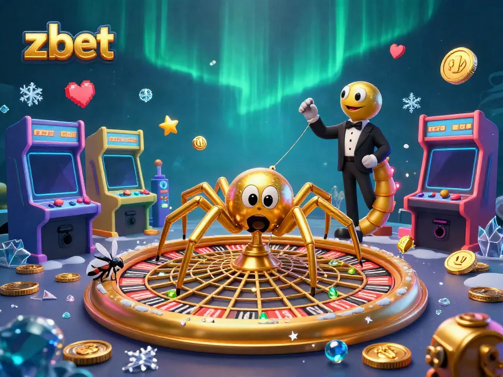 Experience the thrilling spin of the zbet roulette wheel with interactive gaming elements in a vibrant casino scene.
