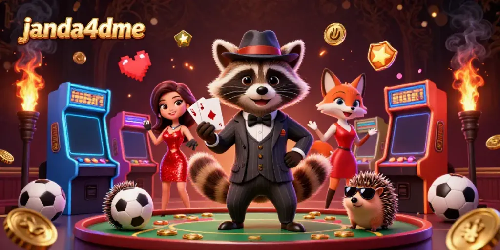 janda4d menampilkan pengalaman taruhan olahraga yang menarik dengan gaya kartun 3D