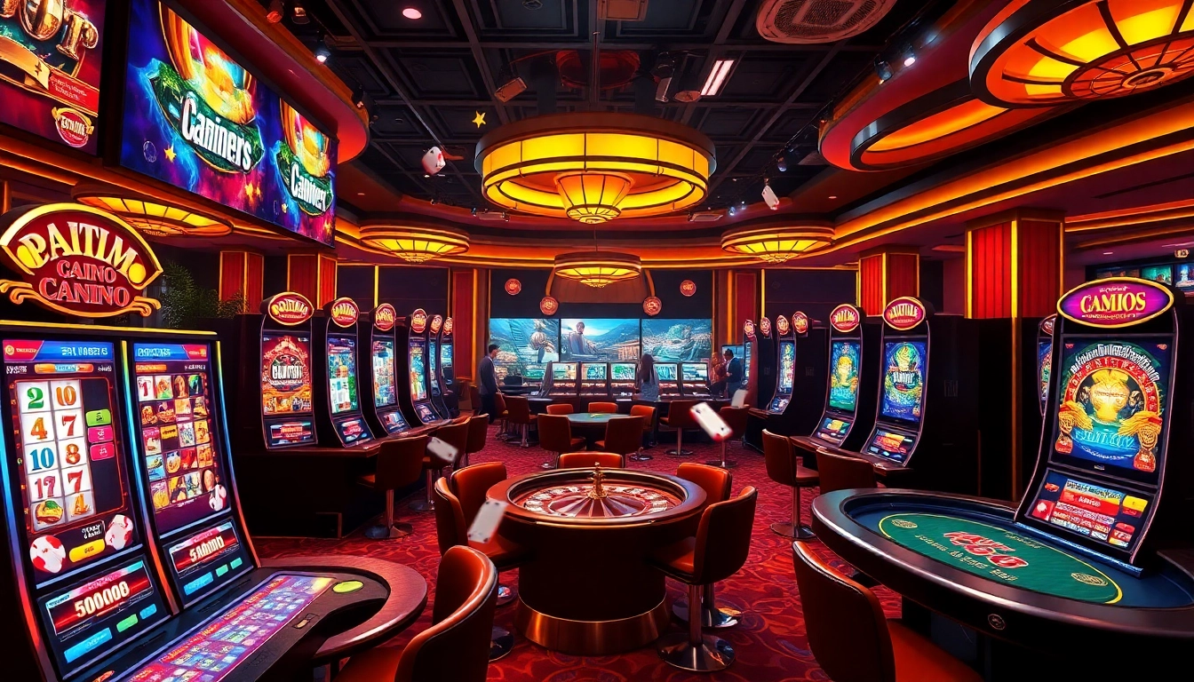 Experience the excitement of ABC8 casino gaming with vibrant screens and thrilling gambling action.