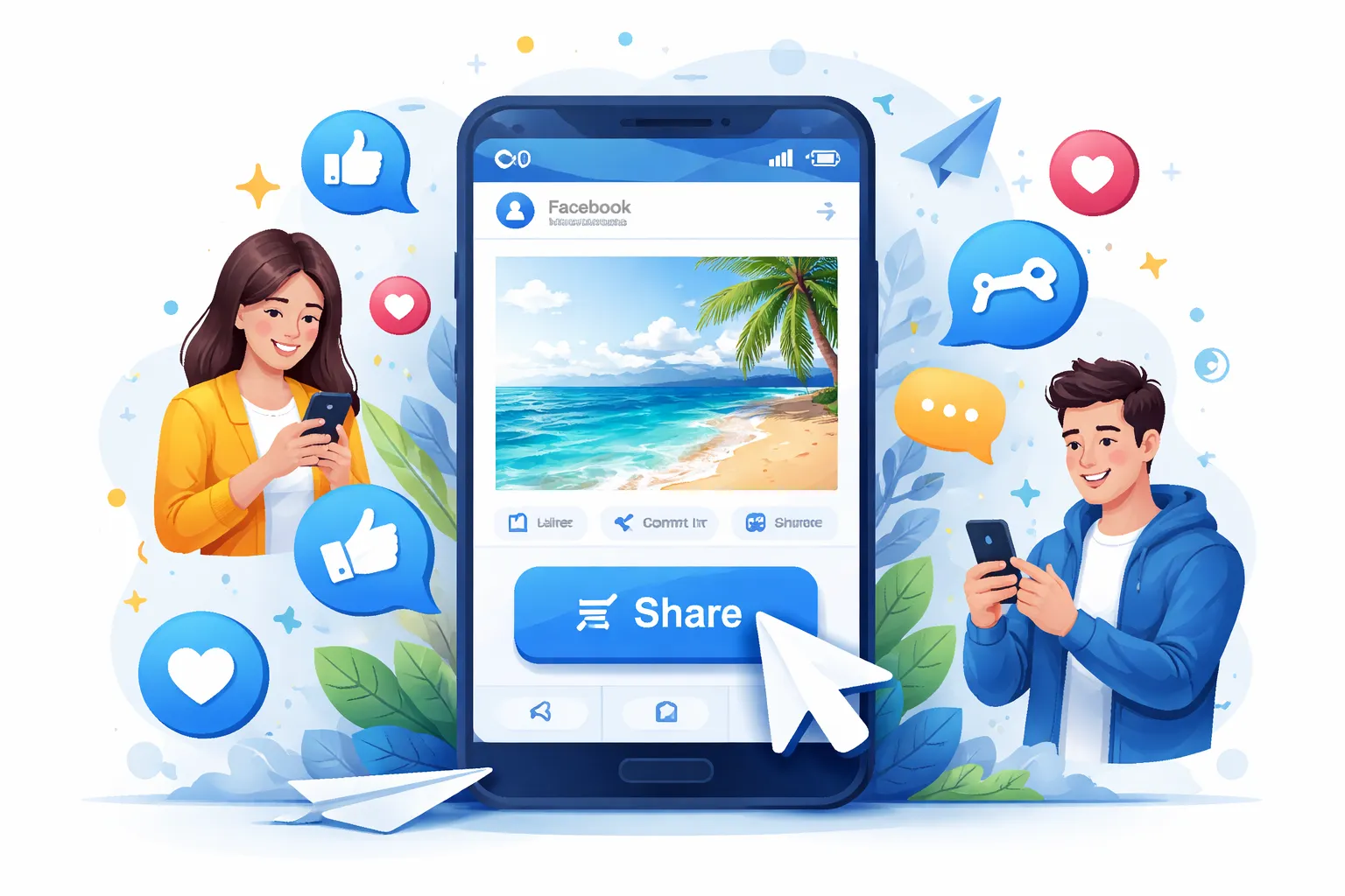 how to make a post shareable on facebook
