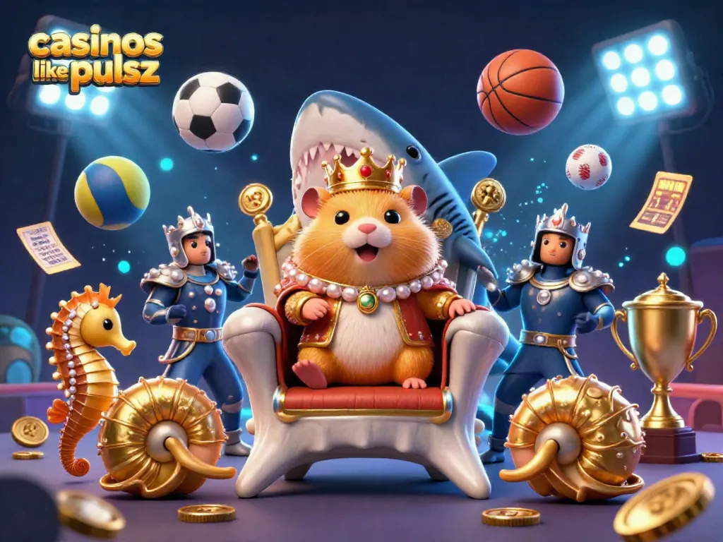 Engage with exciting gameplay options at casinos like pulsz featuring dynamic characters, sports elements, and vibrant colors.