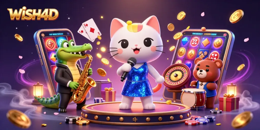 Boost your chances with WISH4D's exciting slot offers and vibrant game experience.