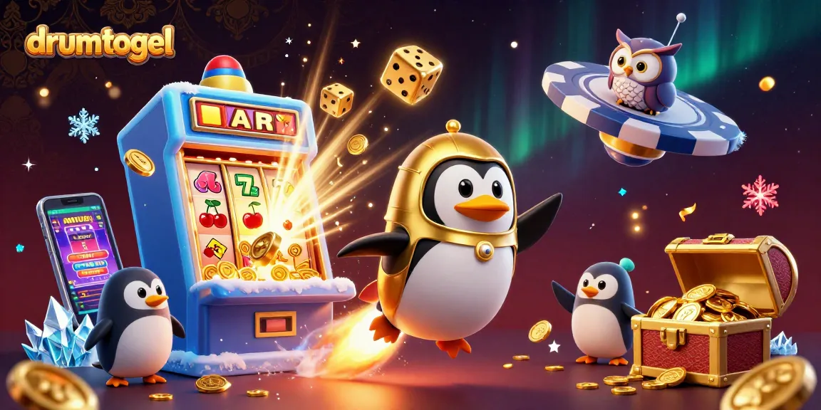 Menangkan permainan drumtogel dengan slot berlimpah dan kegembiraan kasino yang ceria.