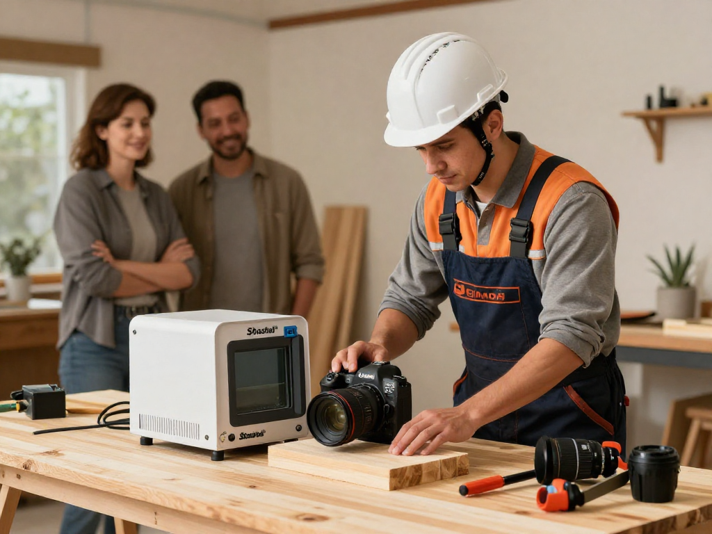 Shashel equipment used by trusted local contractor for effective wood treatment.